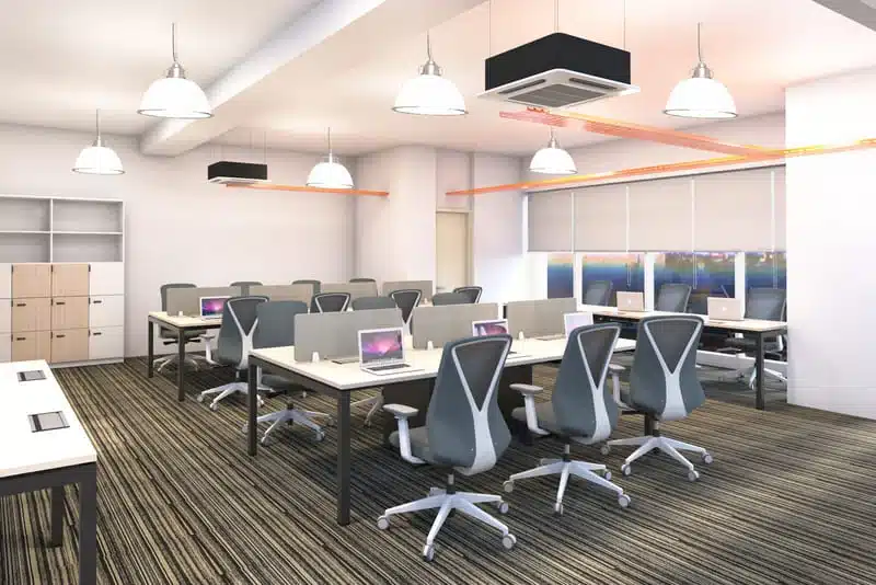 Health-first design, Gen Z workspace, Modern ergonomic layout